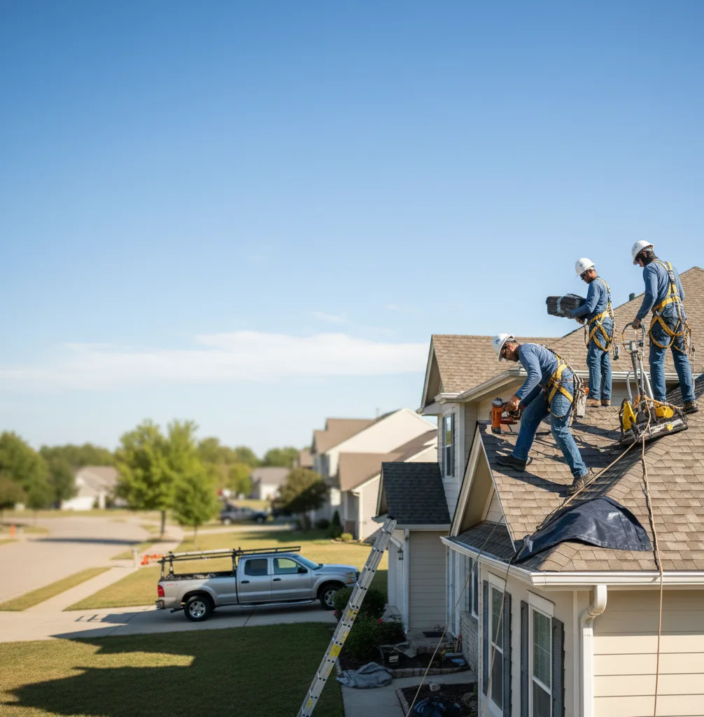 Roof Repair in Flower Hill